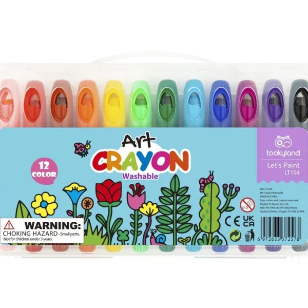 silky crayon art 12 colours 713984